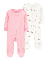 Set 2 Pijamas Rosa